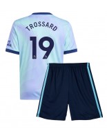 Arsenal Leandro Trossard #19 Tredjedraktsett Barn 2024-25 Korte ermer (+ bukser)